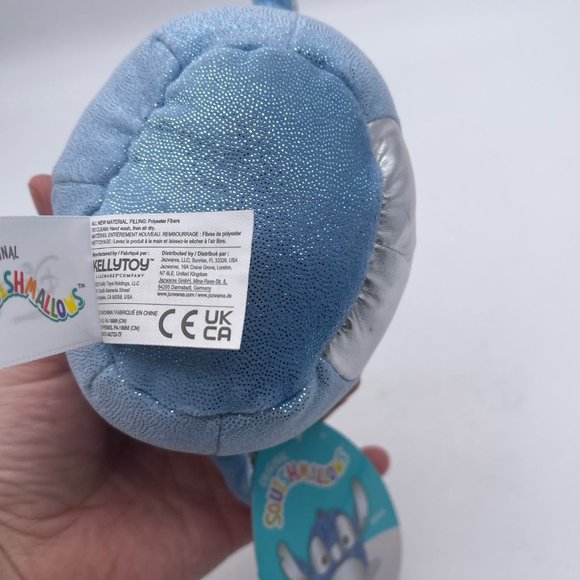 Squishmallow Kellytoy Plush Disney 100 Anniversary Stitch 5" New with Tag - Picture 5 of 6